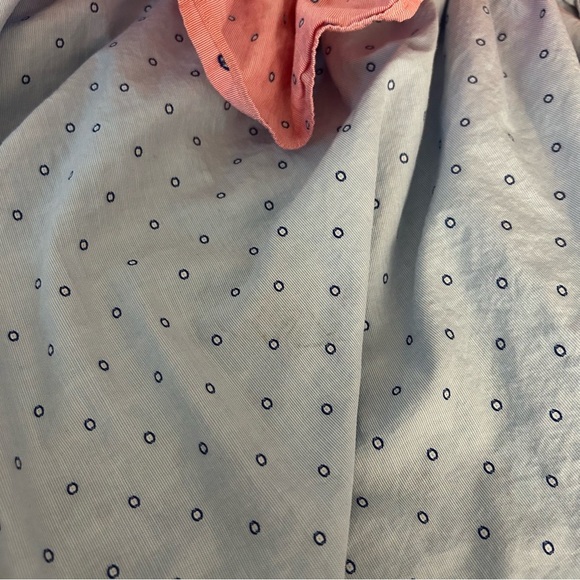 ❤️ Petersyn Blue and White Patterned Top XS - Picture 8 of 11